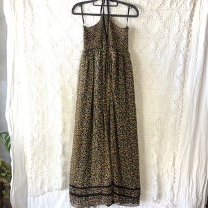 Rag and Bone maxi halter floral dress